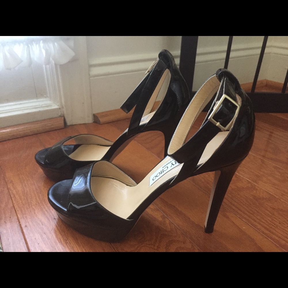 Jimmy choo patent leather heels size 38 - Picture 3 of 4